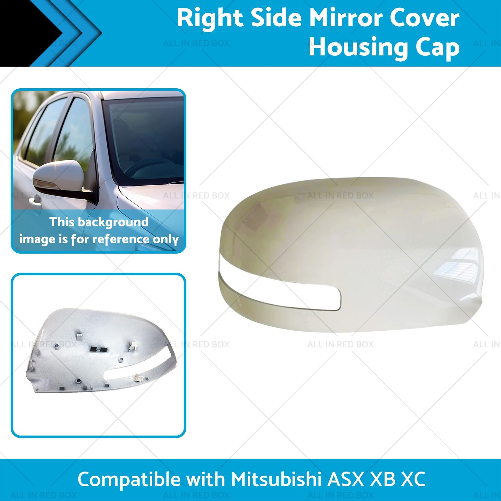 Right Side Mirror Cover Housing Cap Suitable for Mitsubishi ASX XB XC XD 12-20-0