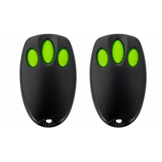 2x Garage Gate Door Remote Control Suitable For Chamberlain / Merlin C945-0