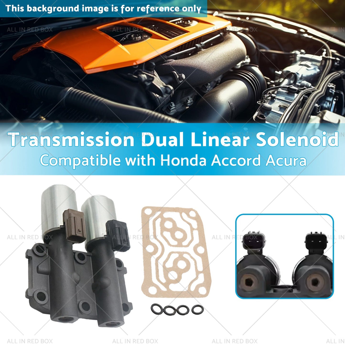 28260-PRP-014 Transmission Dual Linear Solenoid Suitable for Honda Accord Acura-2