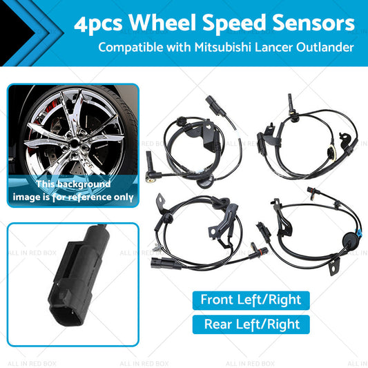 4隆脕 Wheel Speed Sensor Front Rear LR Suitable For Mitsubishi Lancer Outlander-0