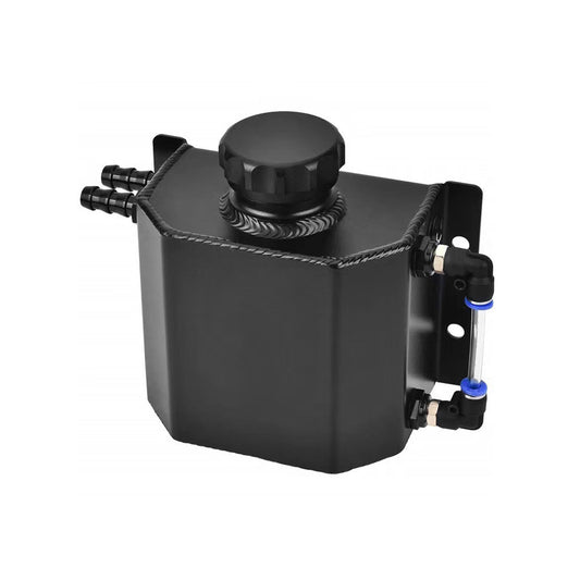 1L Aluminum Coolant Reservoir Tank Overflow Bottle Suitable For Engine Cooling System-0