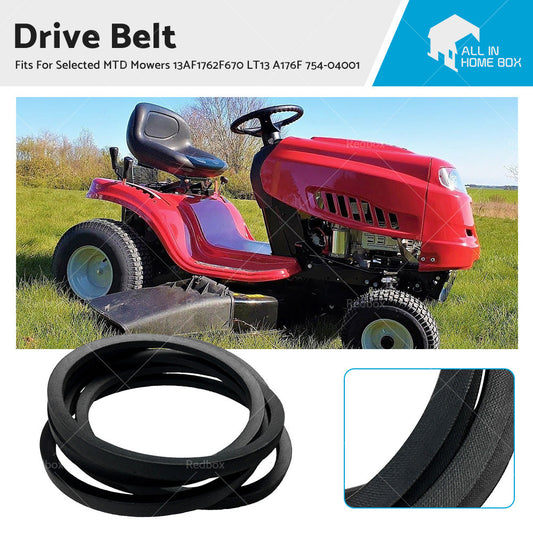 Drive Belt For Selected MTD Mowers 13AF1762F670 LT13 A176F 754-04001-0