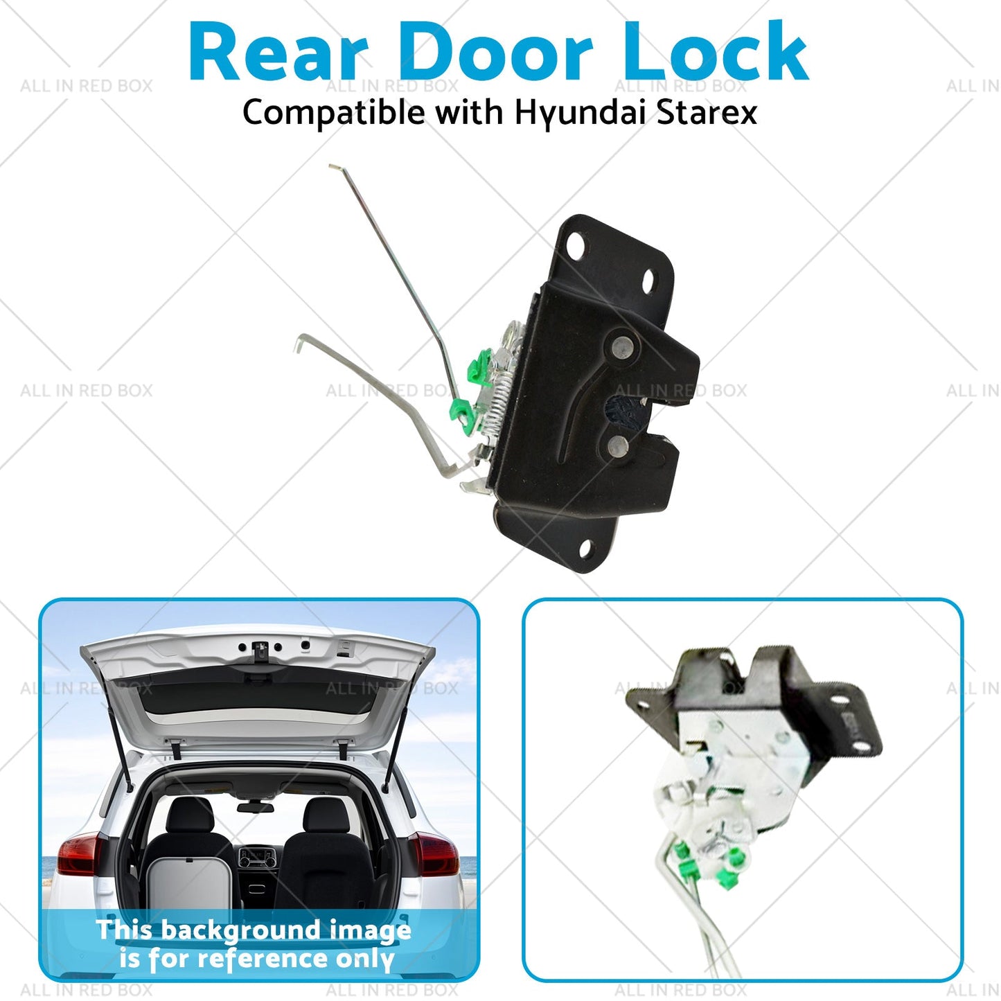 Suitcase Lock Rear Door Lock Tailgate Latch Suitable for 96-07 Hyundai Starex H1-3