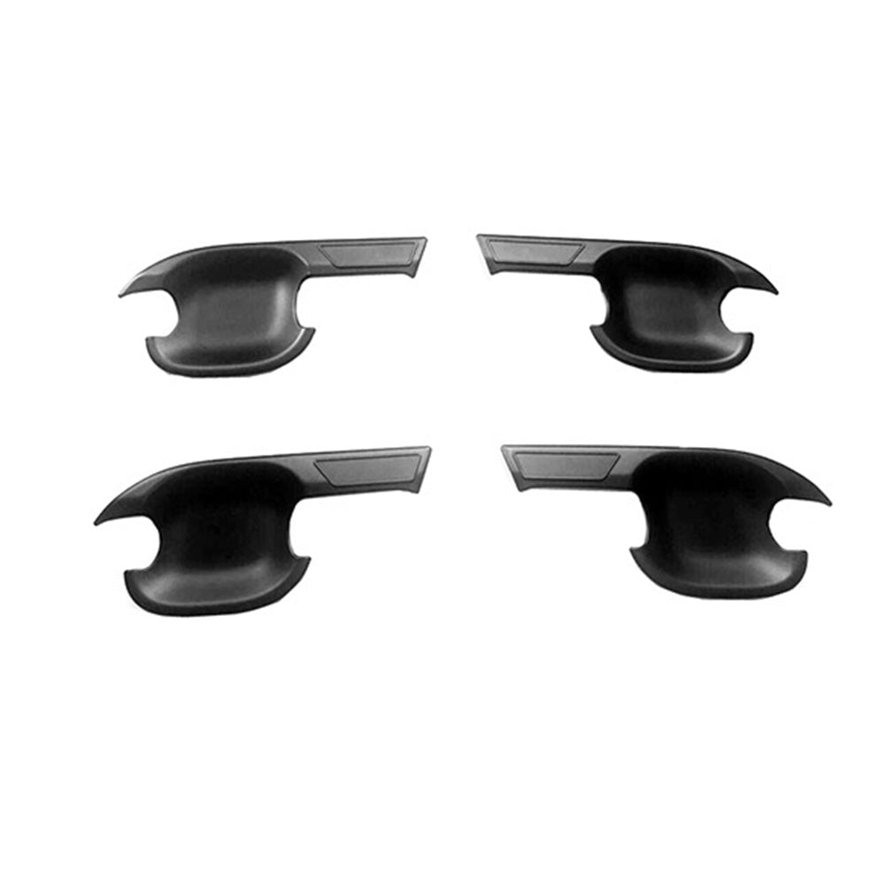 Matte Black Exterior Door Handle Cover Trim Suitable For Isuzu D-Max 2021-2022-2