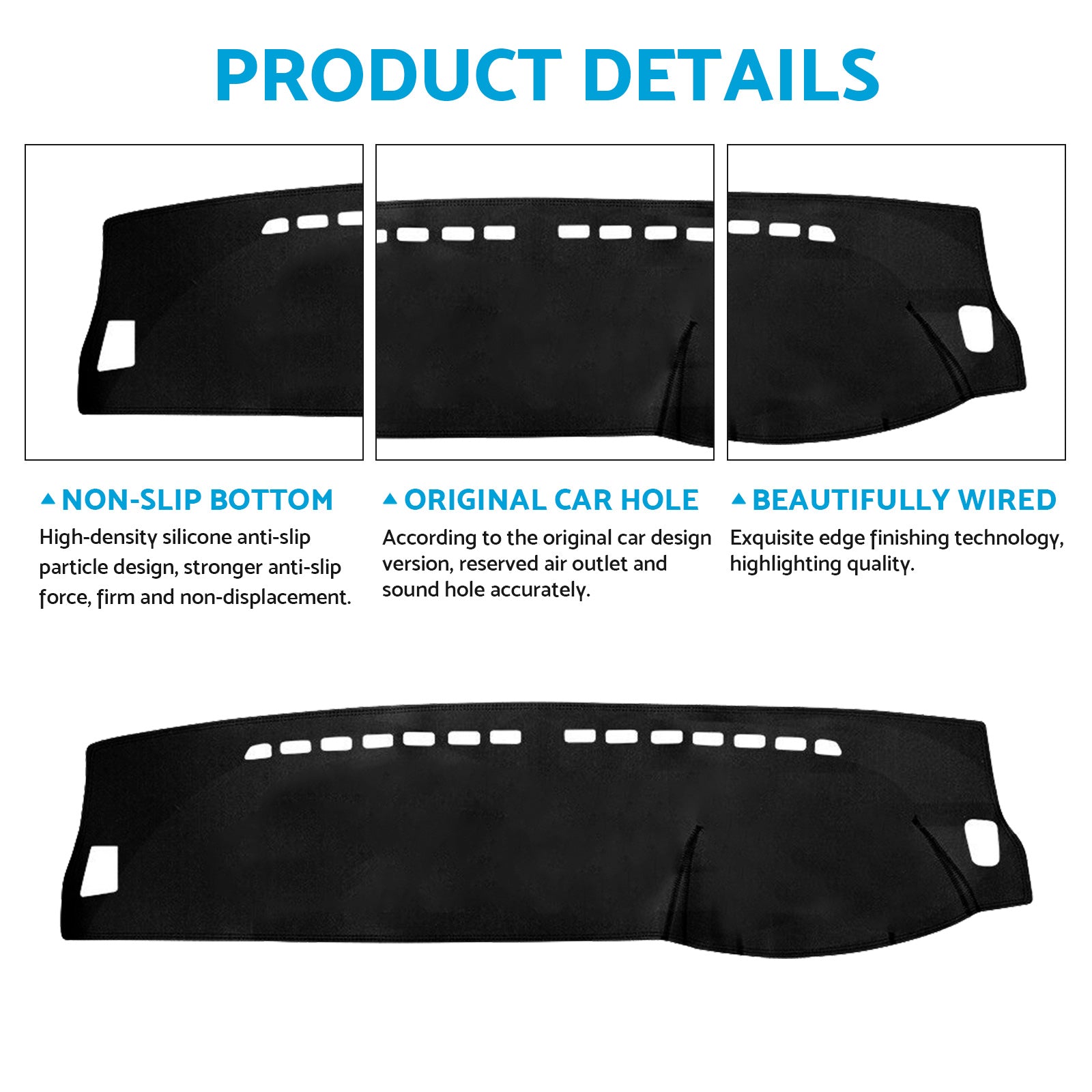 Non-Slip Dash Mat Suitable for GWM Cannon-X / Cannon Vanta / Cannon-XSR 2021-2025-2