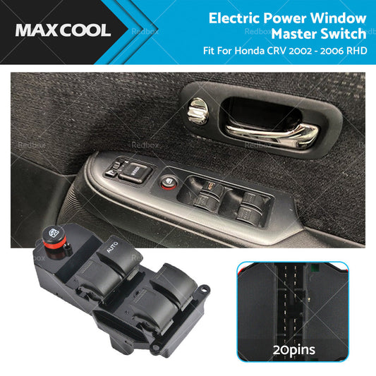 Window Master Switch 35760-S9A-G042 Fit For Honda CRV 2002 - 2006 RHD-0