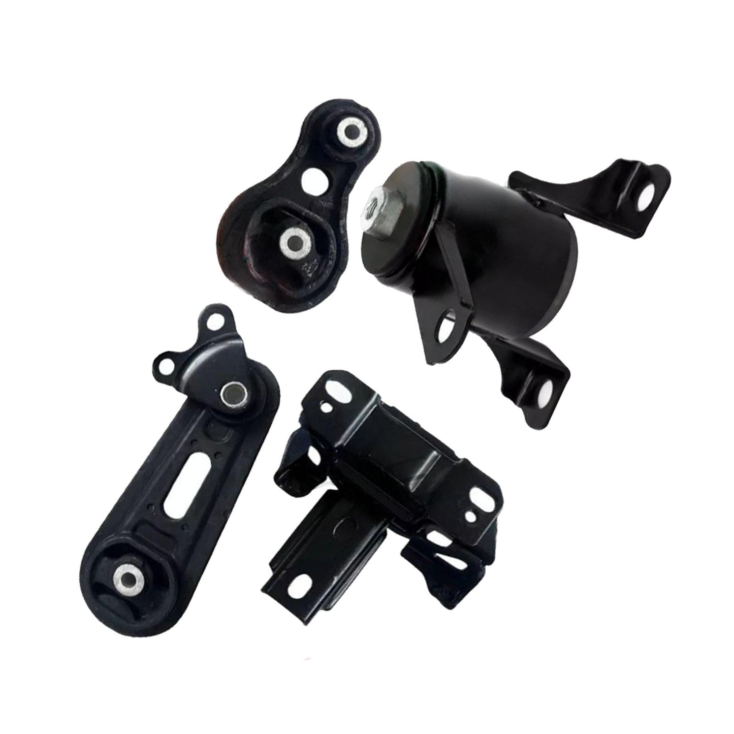 4Pcs Engine Mount Kit Suitable For Mazda 2 2007–2014 DE 1.5L 4cyl ZY Engine Auto-1