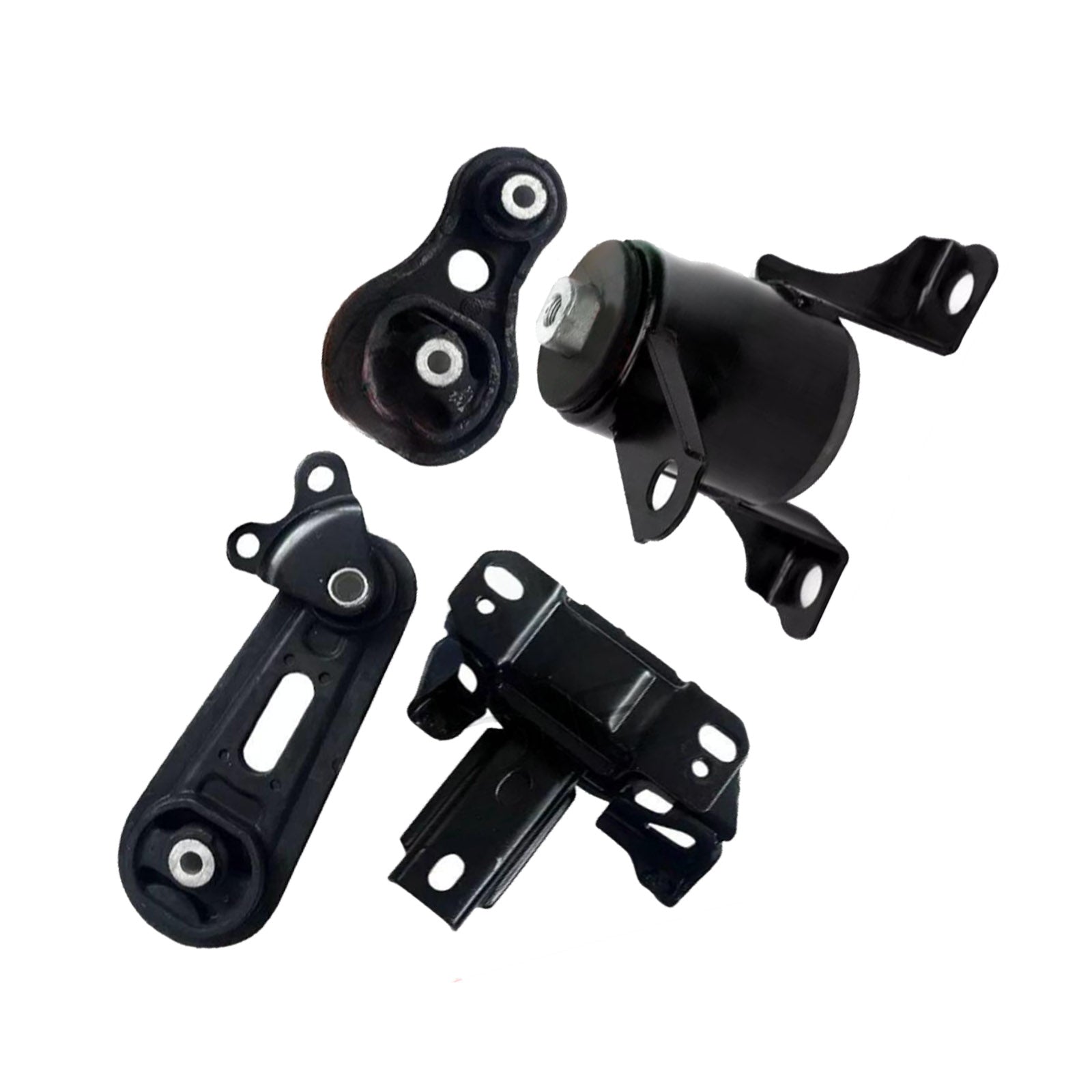 4Pcs Engine Mount Kit Suitable For Mazda 2 2007–2014 DE 1.5L 4cyl ZY Engine Auto-1