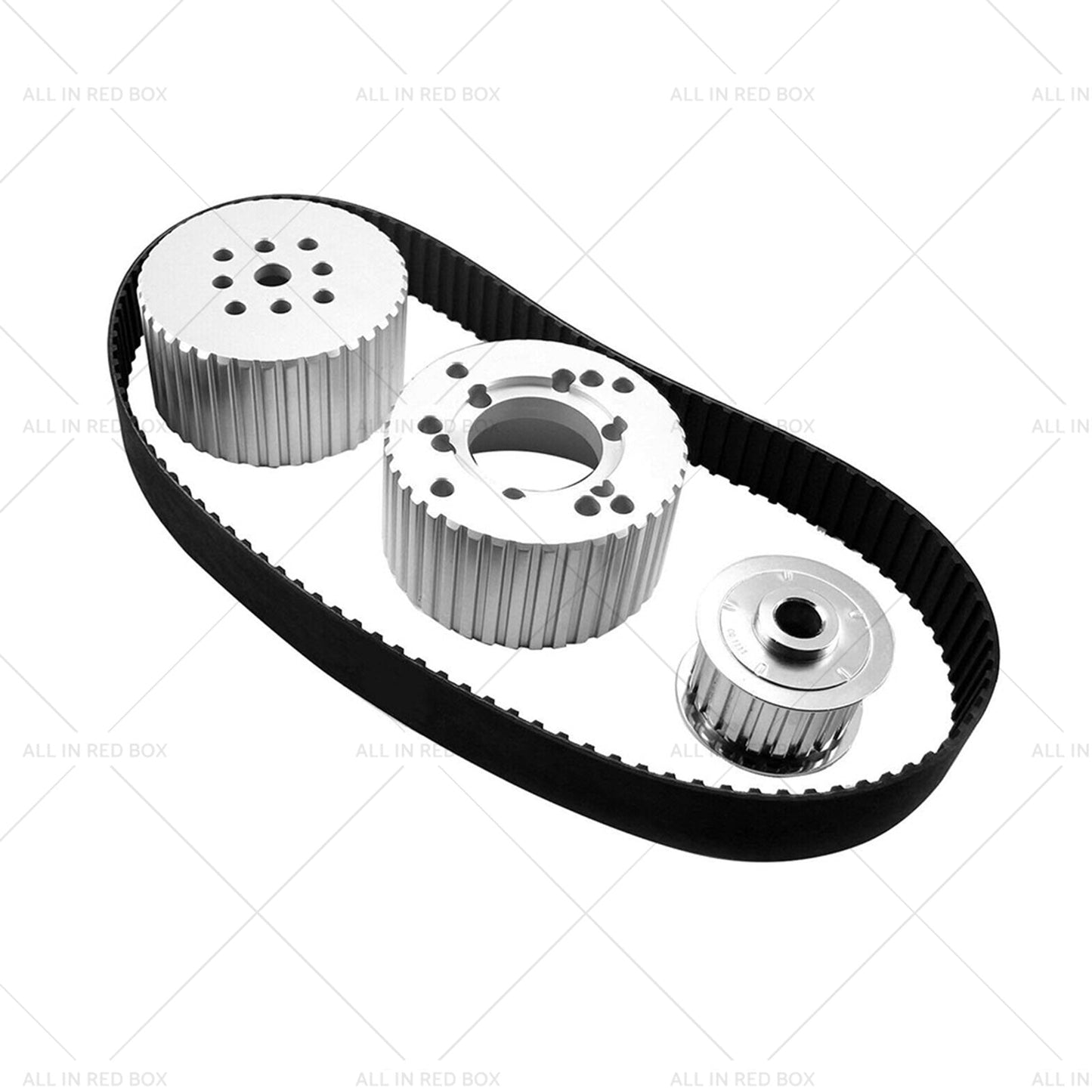 Suitable For Holden 253 304 308 Gilmer Drive Kit With Powersteering Pulley-3