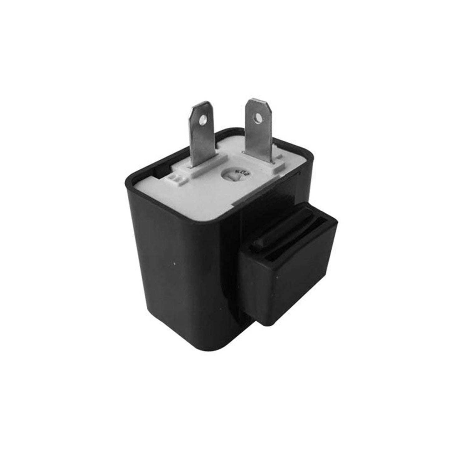 12V 2 Pin Motorcycle Blinker Adjustable LED Flasher Relay Turn Signal Indicator-2