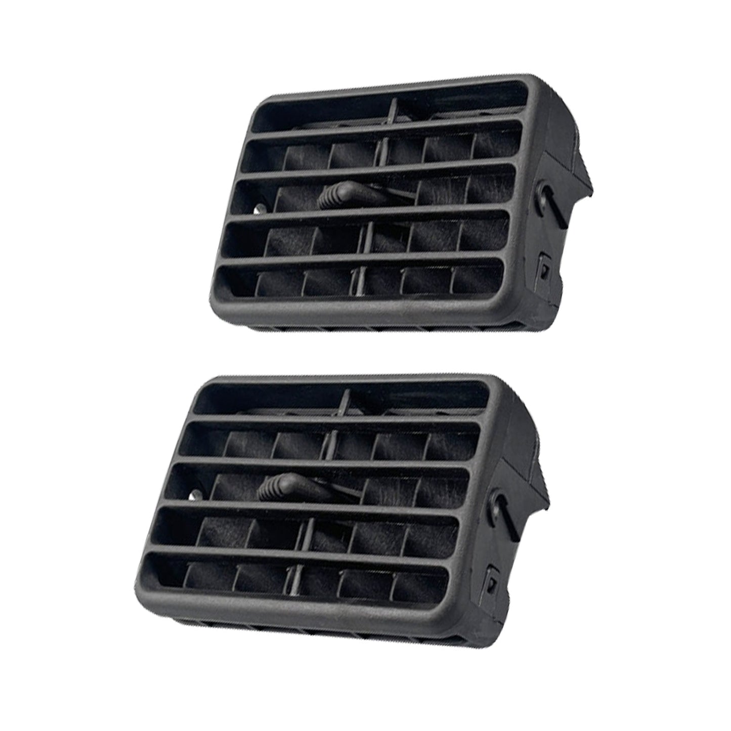 Front Center Middle Air Vent 2x Black Suitable For Toyota Hilux LN145 1997-2004-4