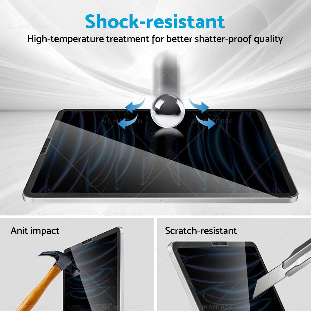 Privacy Tempered Glass Screen Protector Suitable For iPad Pro 3rd-6th 12. 9  11-4