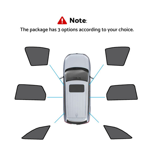 Magnetic Mesh Sun Blind Shades Suitable for Audi A4 Wagon B9 2016+On Front/Rear-1