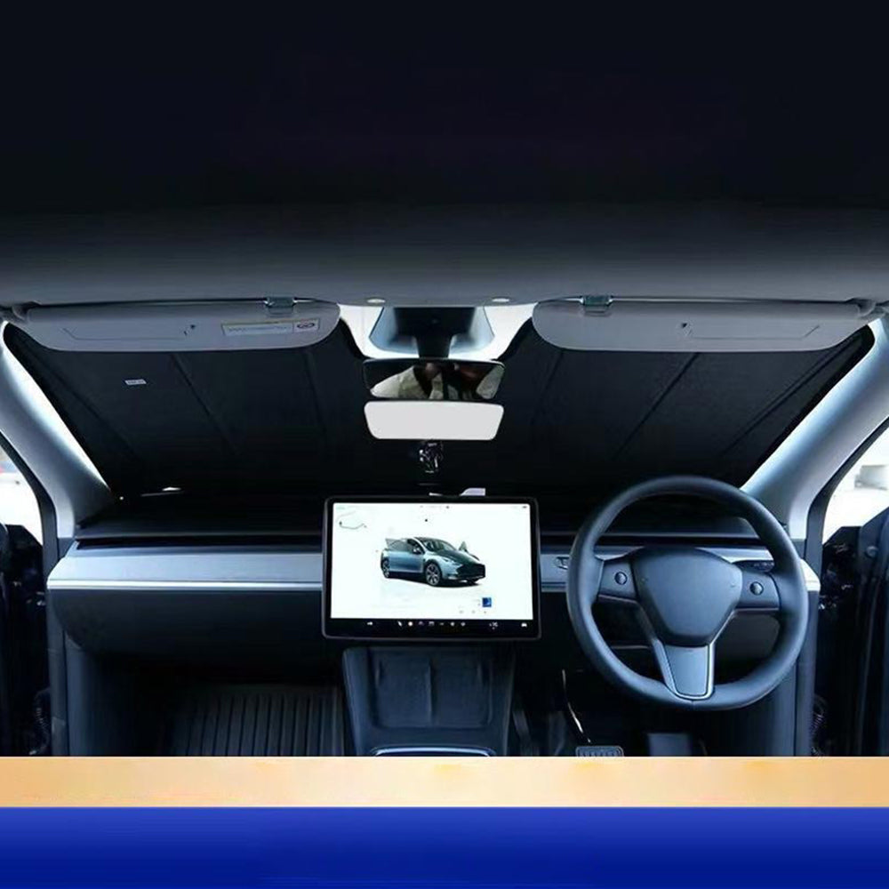 1x Front Windscreen Sun Shade Suitable For Toyota LandCruiser 300 Series 2021 on-2