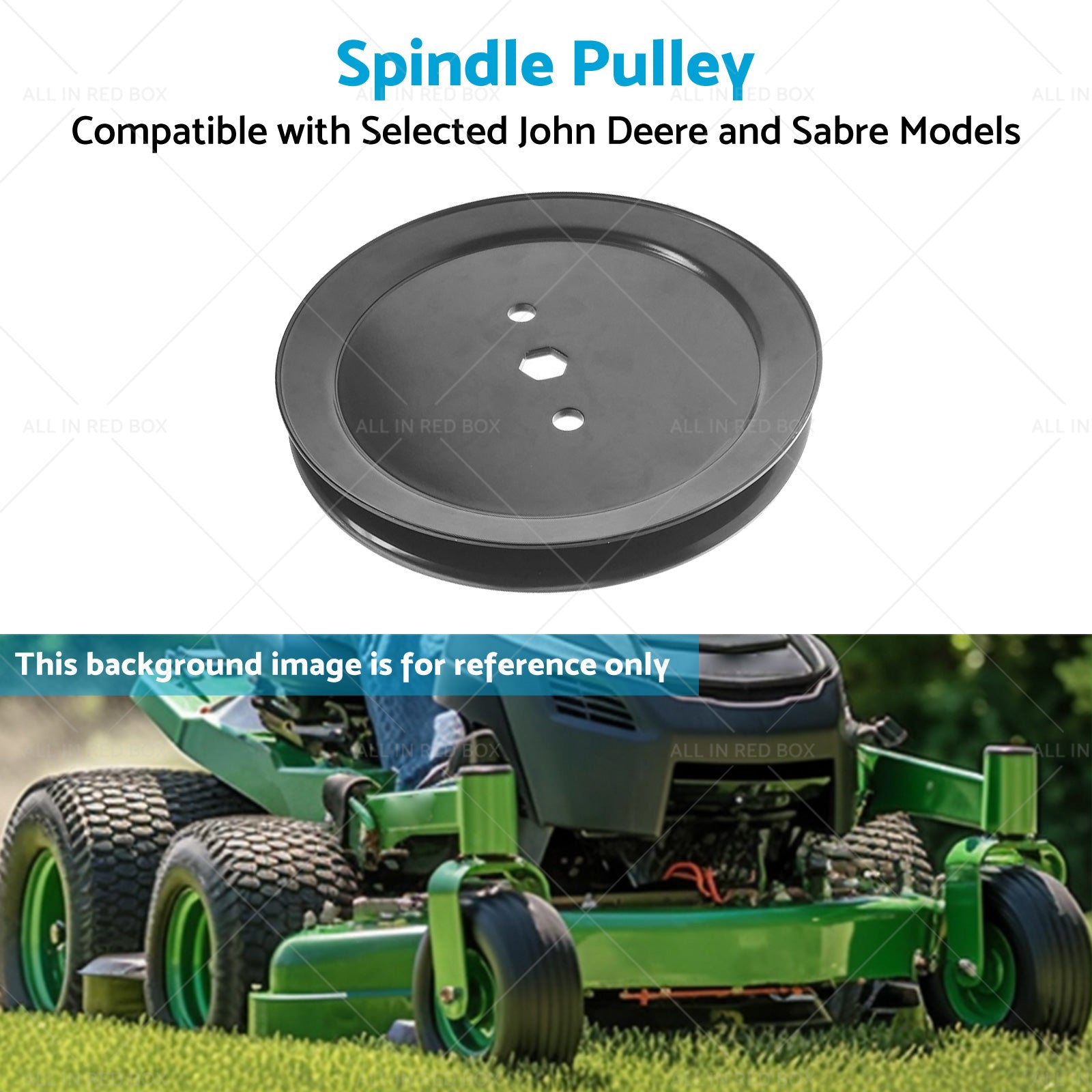 Blade Spindle Pulley suitable Suitable for John Deere Sabre Mowers D105 GX20367-3