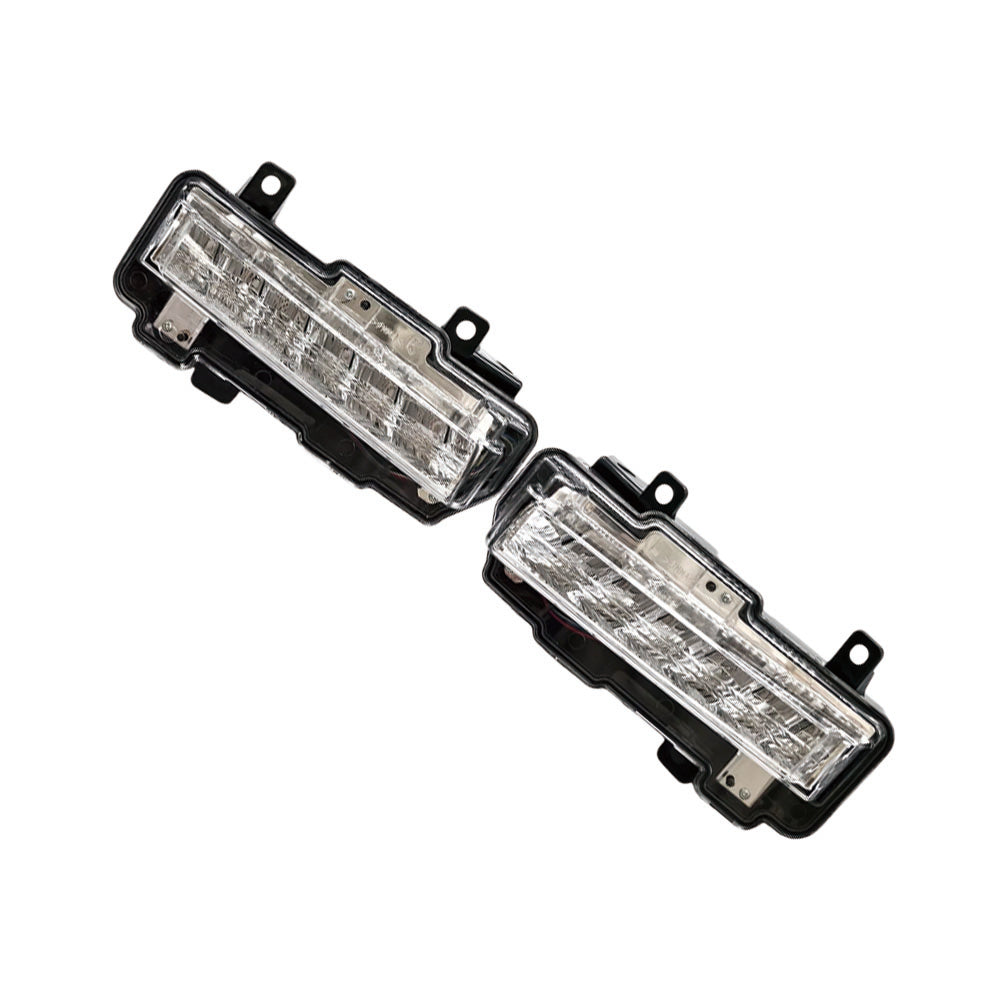 2Pcs Front Bumper Fog Light LH+RH Lamp Suitable for Mitsubishi Pajero 2015-2017-1