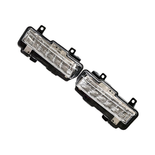 2Pcs Front Bumper Fog Light LH+RH Lamp Suitable for Mitsubishi Pajero 2015-2017-1
