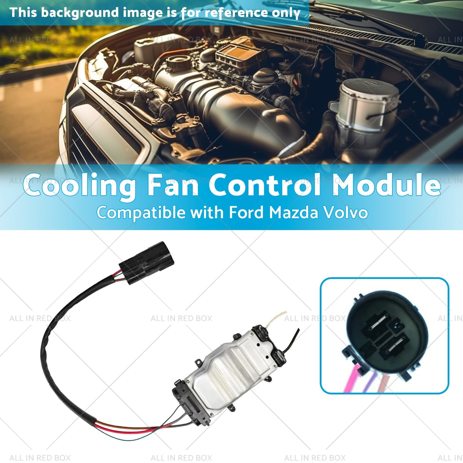1137328365 1137328148 Cooling Fan Control Module Suitable for Ford Mazda Volvo-2