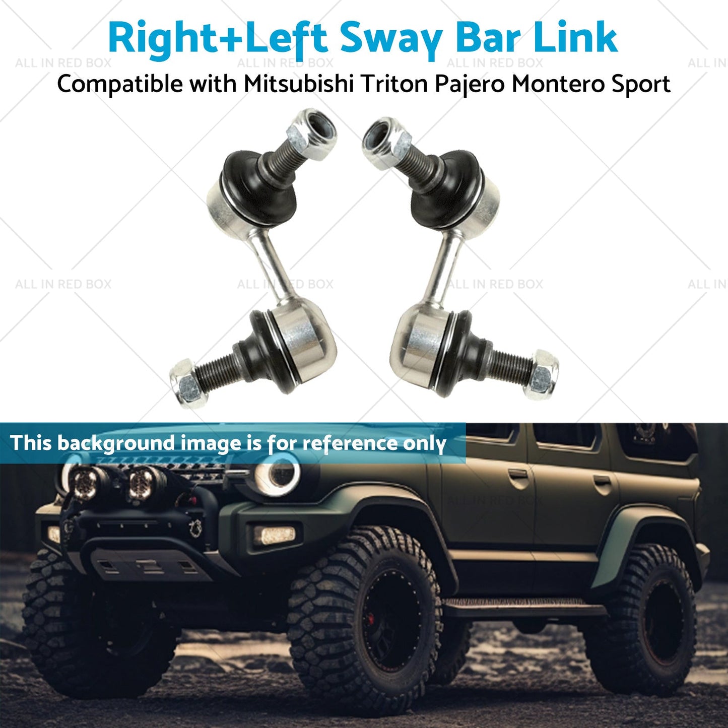 LeftRight Sway Bar Link Suitable for Mitsubishi Triton L200 2WD 4WD 06-15 2x-3