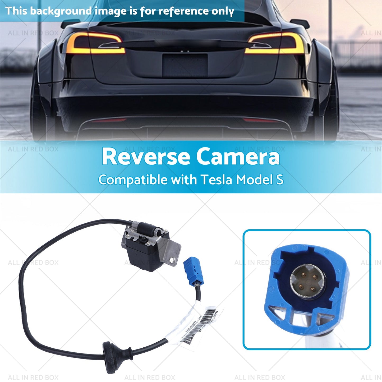 Suitable for Tesla Model S 85 Rear Back Up View Camera 1006773-00-EAA-2