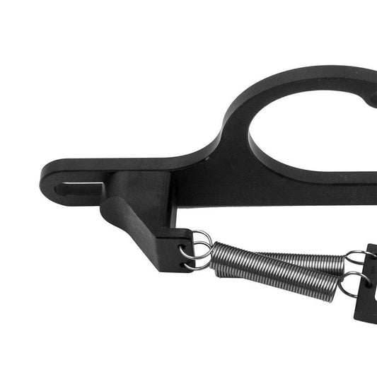 Throttle Cable Bracket Carburetor Billet Aluminum Black Suitable For Carb 4150/4160-1