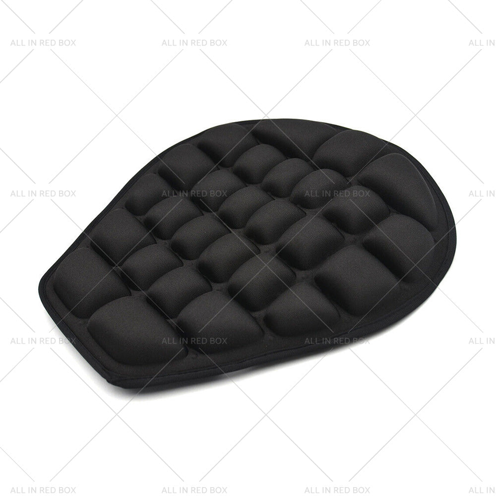 3D Motorcycle Comfort Gel Seat Cushion Universal Air Motorbike Pillow Pad Cover-4