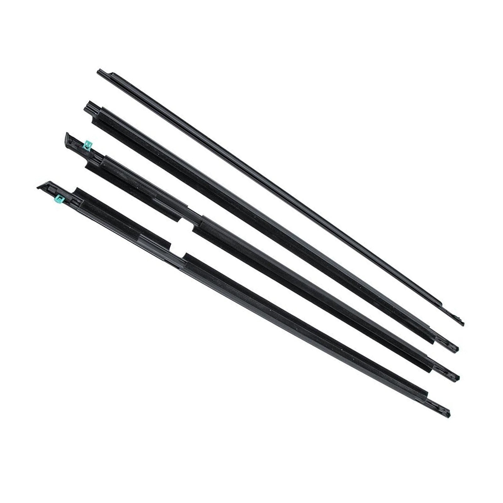 Weatherstrips Window Trim Seal Black Suitable For Toyota LandCruiser 100 / 105 / 120-1