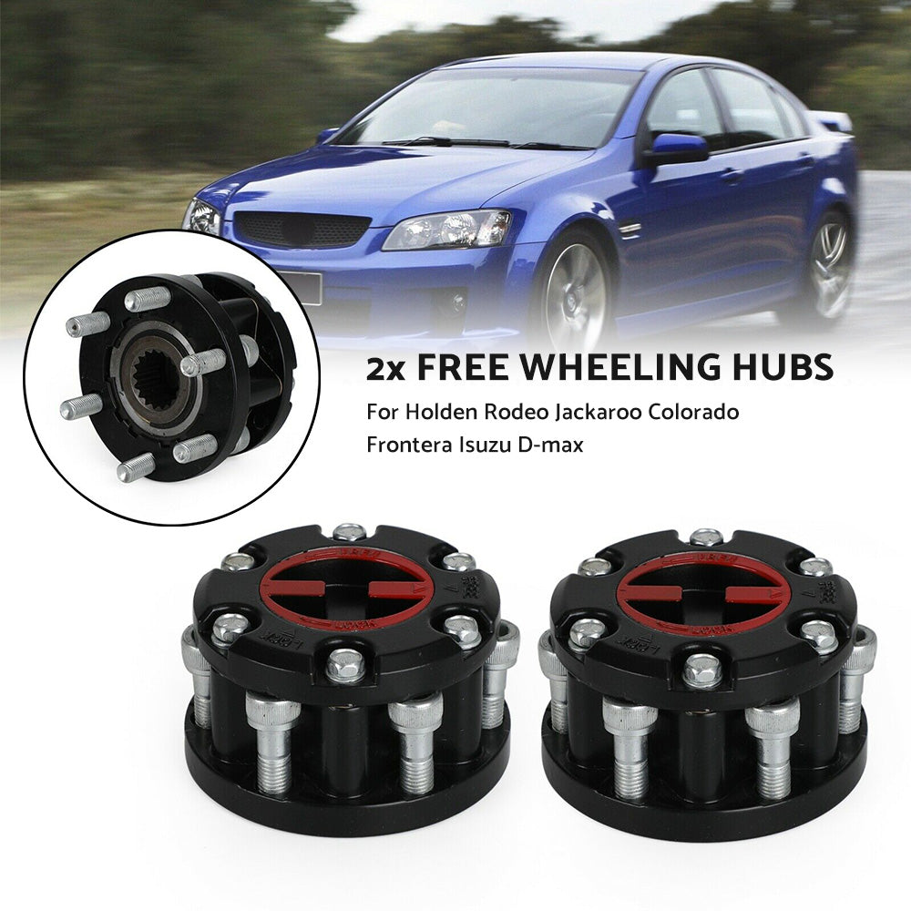 Free Wheeling Hub Locking Set Suitable For Holden Jackaroo Rodeo Colorado Frontera Isuzu-4