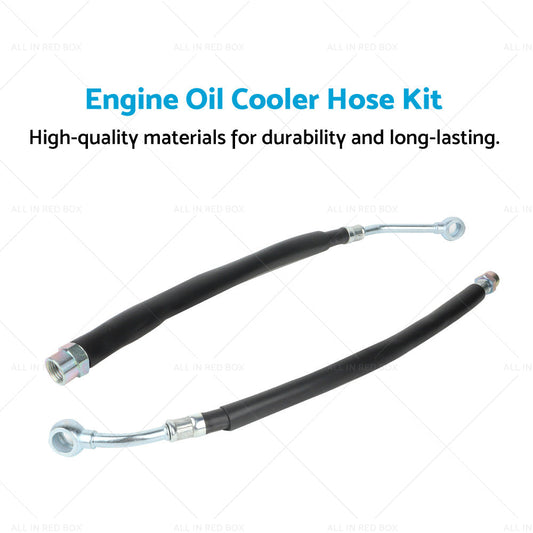 Engine Oil Cooler Hose Kit Suitable For Mitsubishi Pajero 3. 0 Wagon 1991-2000-1