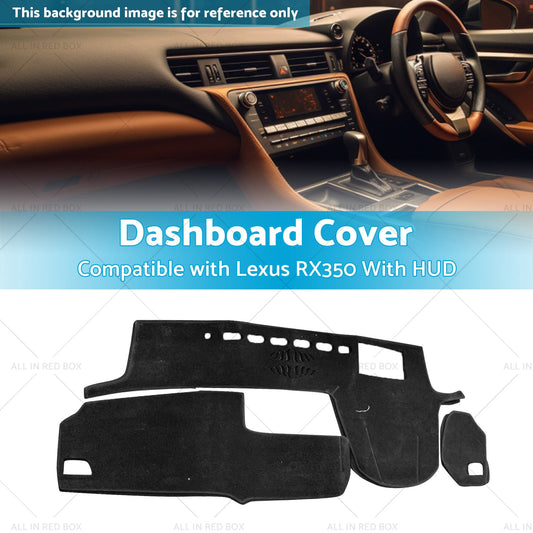 Non-Slip Dash Mat Suitable For Lexus RX RX350 2016-2020 With HUD Dashboard Cover-1