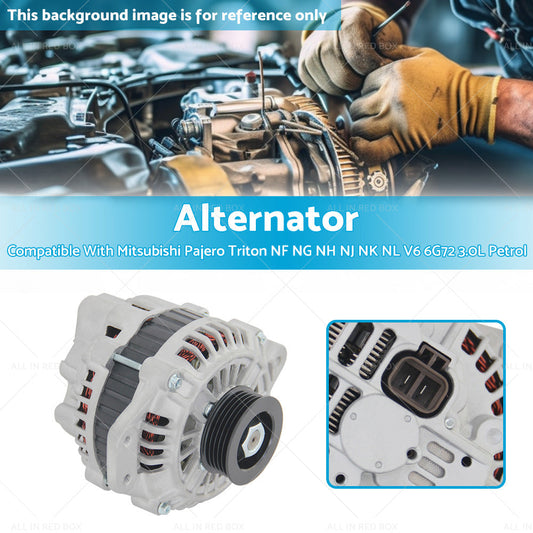 Alternator Suitable For Mitsubishi Pajero NF NG NH NJ NK NL V6 engine 6G72 3. 0L-0
