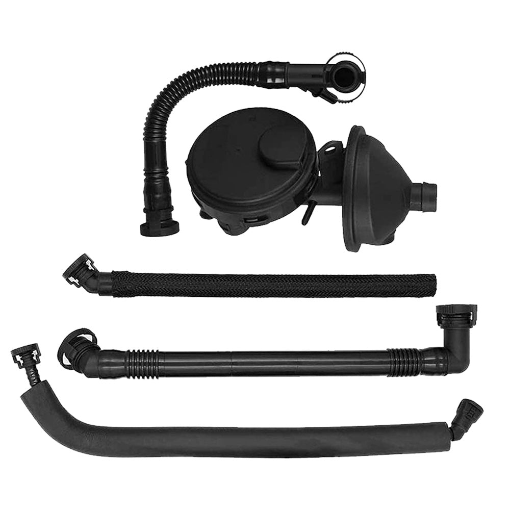 5x Crankcase Vent Valve & Breather Hose Kit Suitable For BMW M52 / M54 E46 / X3 / X5-1