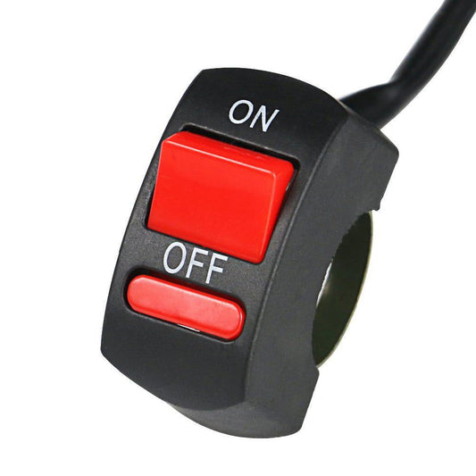 Universal Motorbike ATV Bike Handlebar Light Switch ON OFF Button Suitable For Honda Yamaha Suzuki Kawasaki 2000-2025-0
