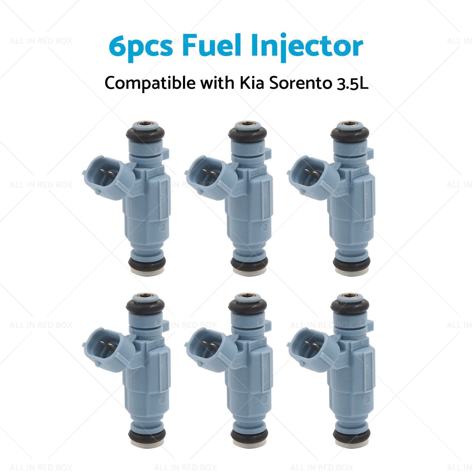 6pcs Fuel Injectors 35310-38010 Suitable for Kia Sorento 3. 5L 03-05 9260930003-3