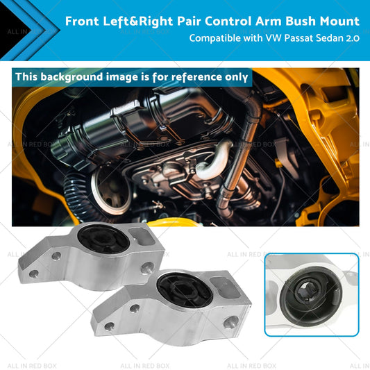 Front Left and Right Pair Control Arm Bush Mount Suitable for VW Passat Sedan 2. 0-0