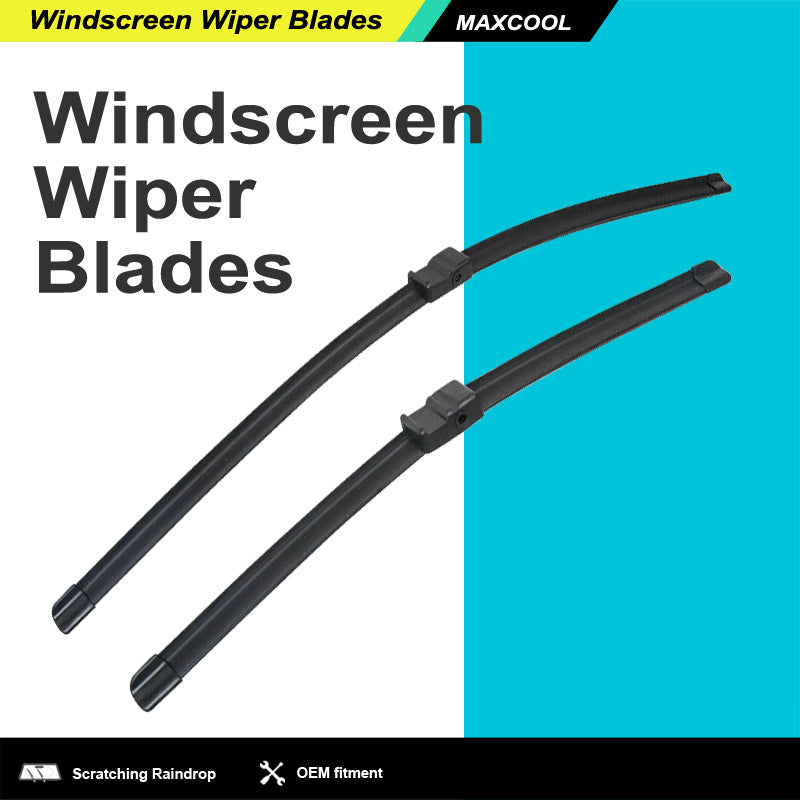 Pair Front Windscreen Wiper Blades 26 inch   17 inch  Fits For Ford Focus MK2 2004-2011-4