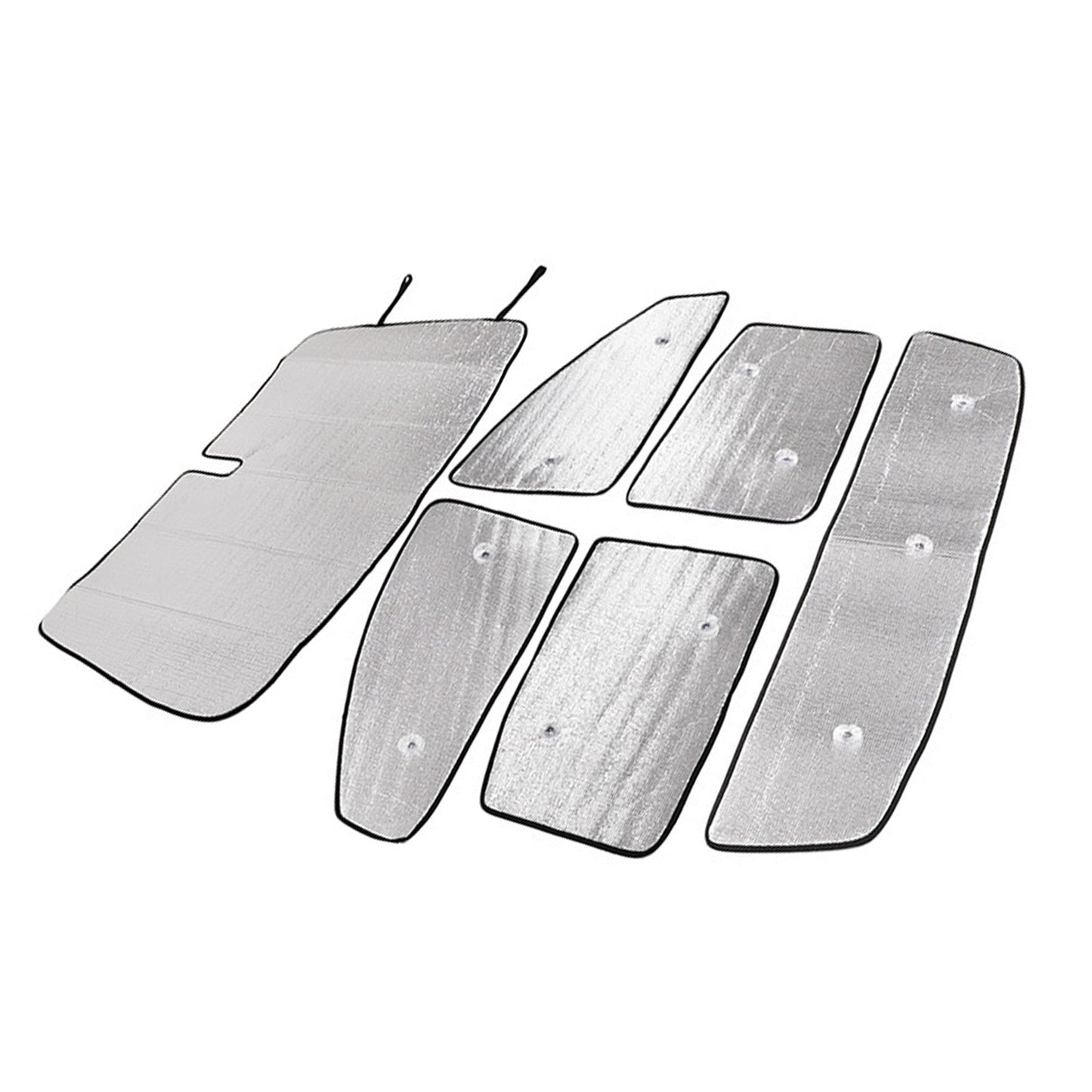6x Car Sunshade Window Sun Shade Windscreen Visor Suitable For Ford Ranger 2015-2024-0