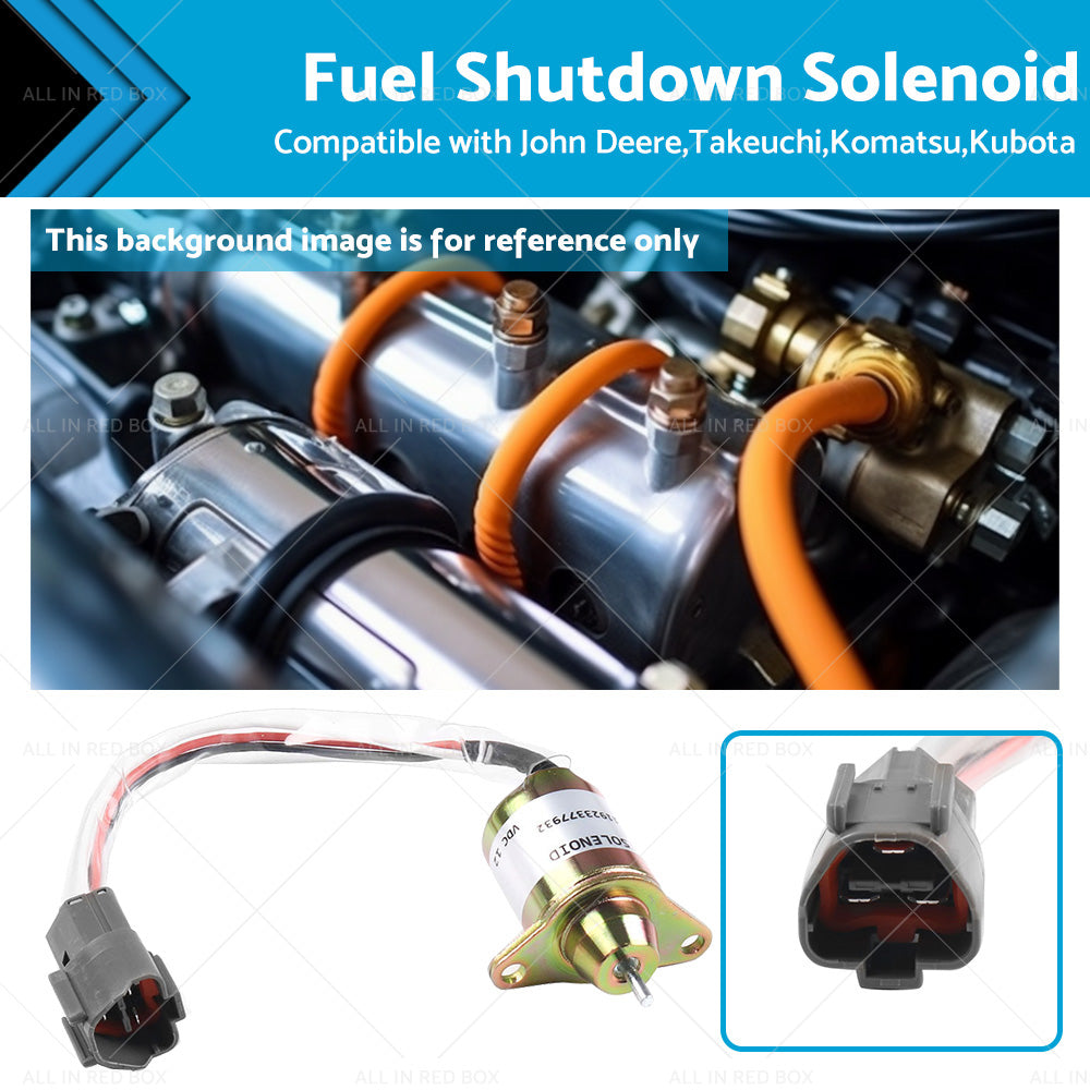 Fuel Shut Off Shutdown Solenoid Suitable For John Deere John Deere 119233-77932-0
