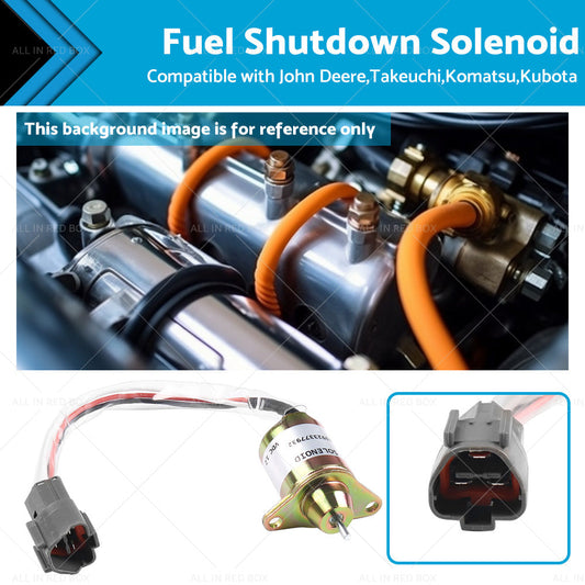 Fuel Shut Off Shutdown Solenoid Suitable For John Deere John Deere 119233-77932-0