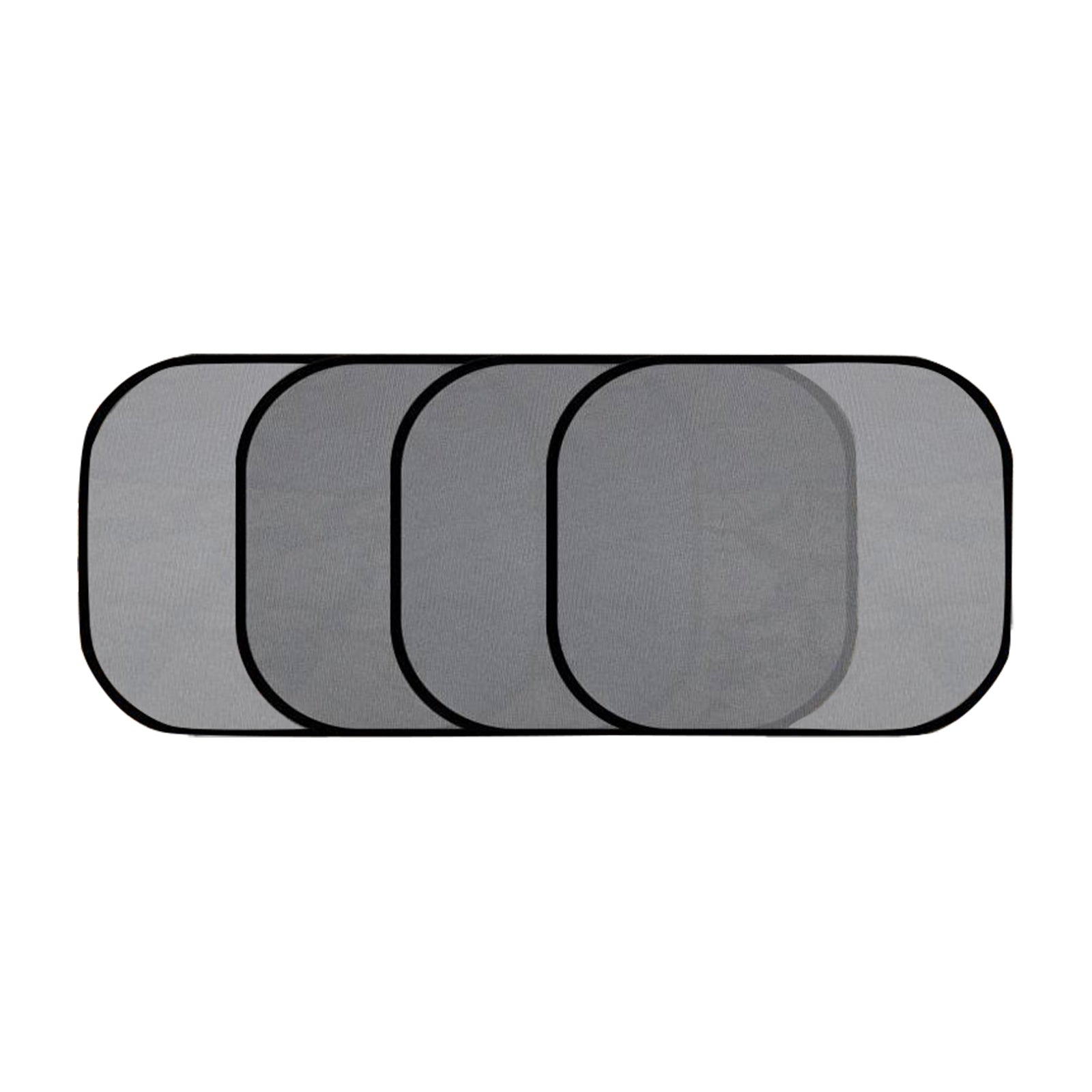 4x Car Side Window Screen Mesh Sun Shade Cover Windshield Sunshade Visor-0