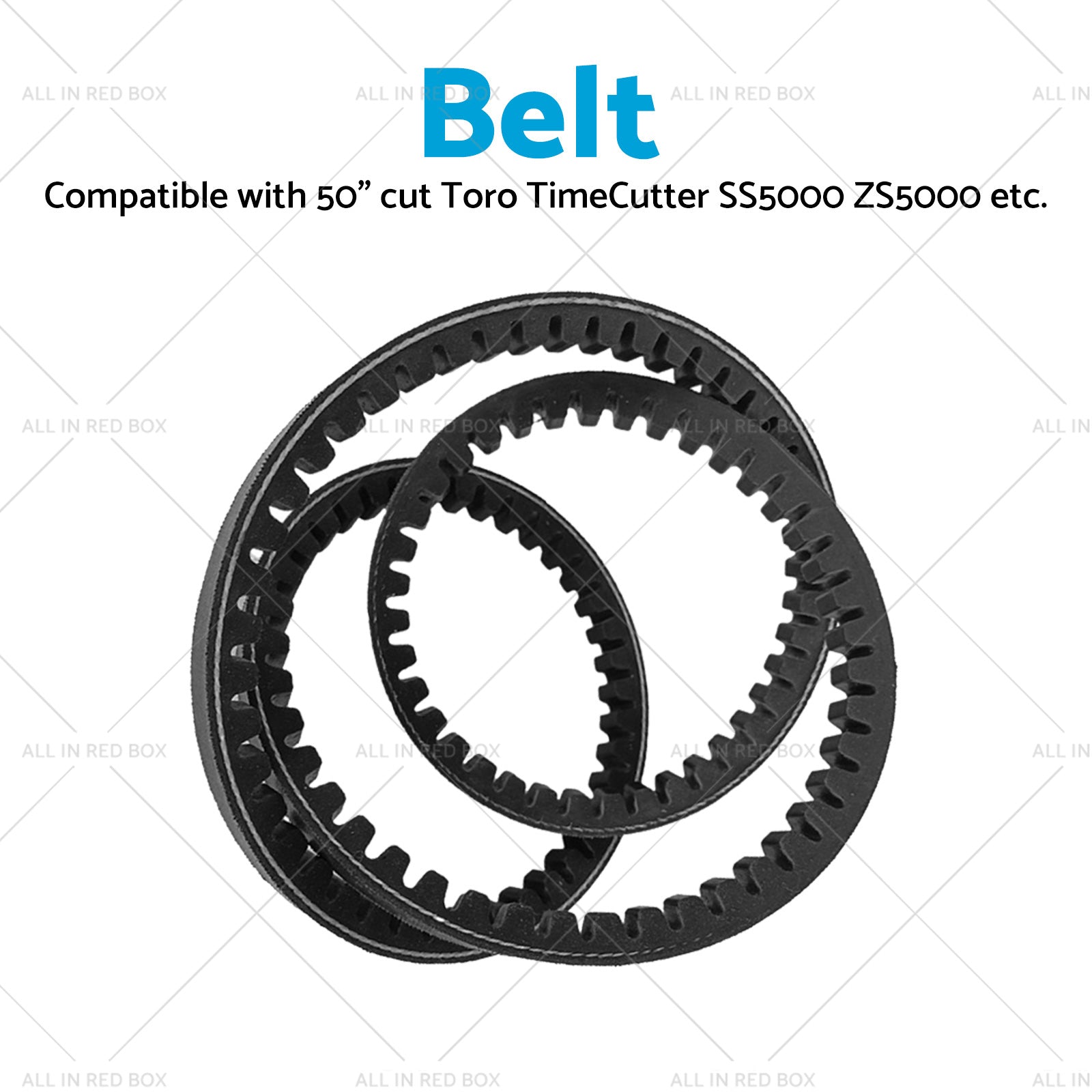 Suitable for Toro Pump Belt TimeCutter ZS5000, SS5000, SS5060 and MX5060 1193321-4