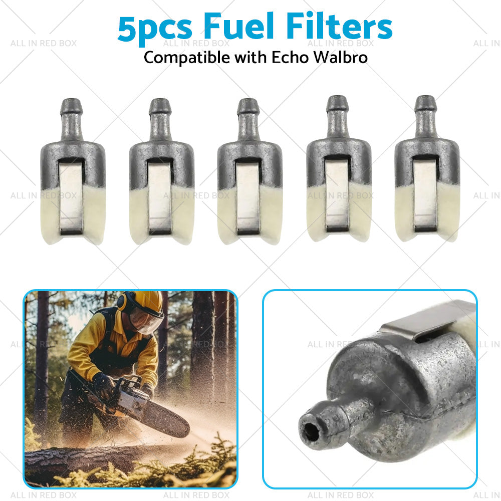 5PCS Fuel Filter Suitable for Homelite Echo Husqvarna Stihl Pouland Chainsaw-3