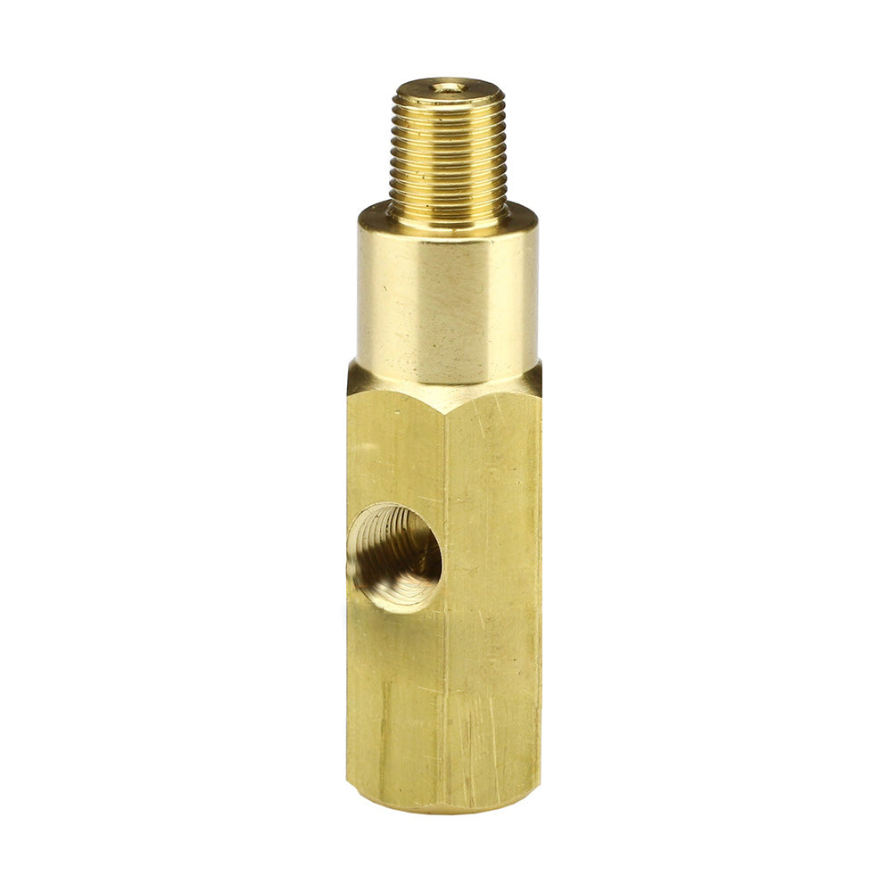 Oil Pressure Gauge Adapter 1/8-Inch NPT Male & Female Thread Suitable For Various Applications-2