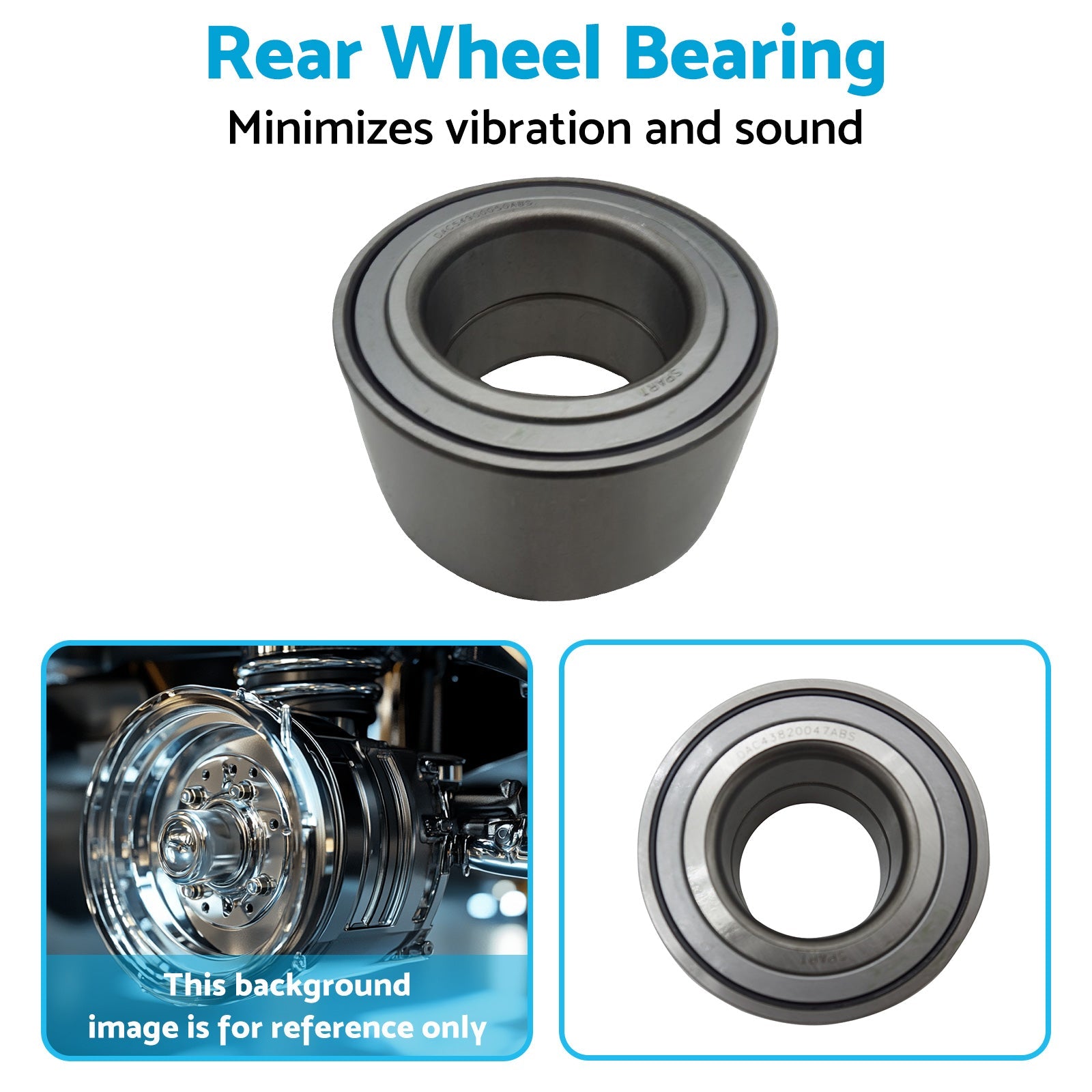 1x Rear Wheel Bearing Assembly Suitable For Holden Commodore VE VF 92171057-3