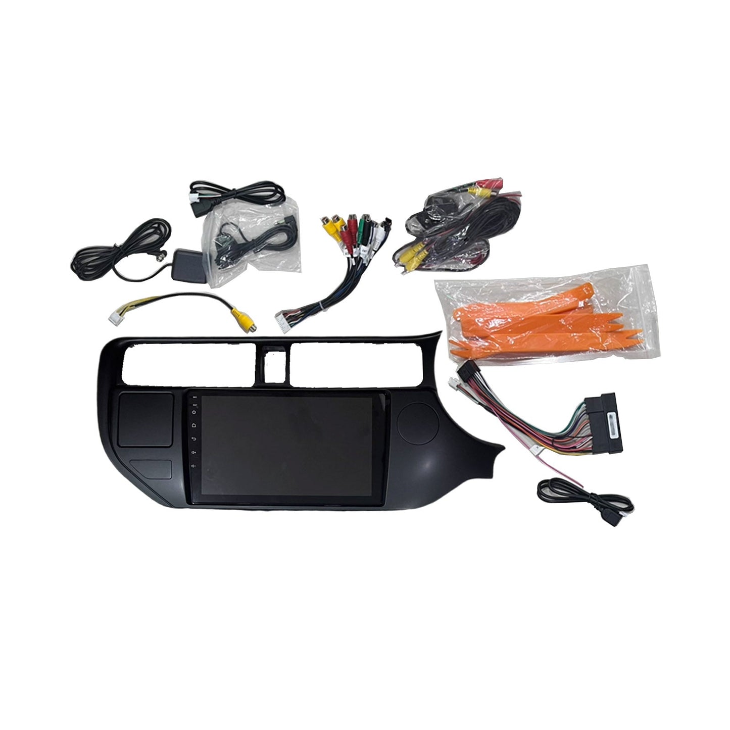 9'' In-Dash Unit Android 14 GPS Navi Bluetooth Suitable For Kia Rio 2012–2016-0