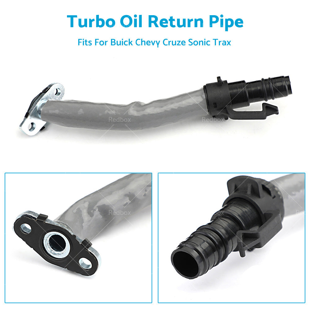 Turbo Oil Return Drain Pipe Tube Fits For Buick Chevy Cruze Sonic Trax 55587854-1