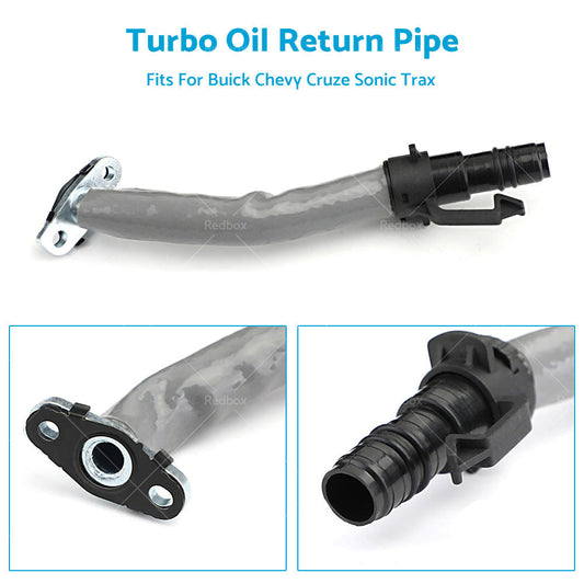 Turbo Oil Return Drain Pipe Tube Fits For Buick Chevy Cruze Sonic Trax 55587854-1