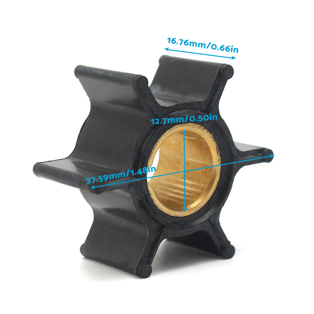 Water Pump Impeller Suitable For Johnson Evinrude OMC Outboard 9.9HP 15HP 386084-4