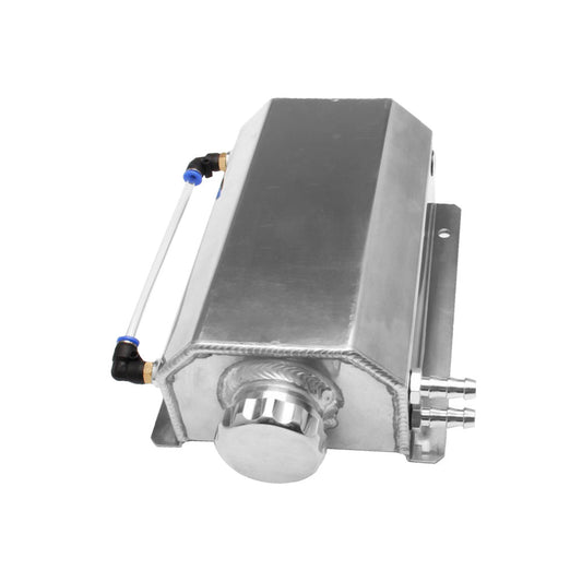 Universal Aluminum 2L Coolant Radiator Overflow Recovery Water Tank Bottle Suitable For Cars-0