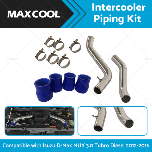 INTERCOOLER PIPING KIT SUITABLE FOR ISUZU D-MAX MUX 3. 0 TURBO DIESEL 2012-2016-0